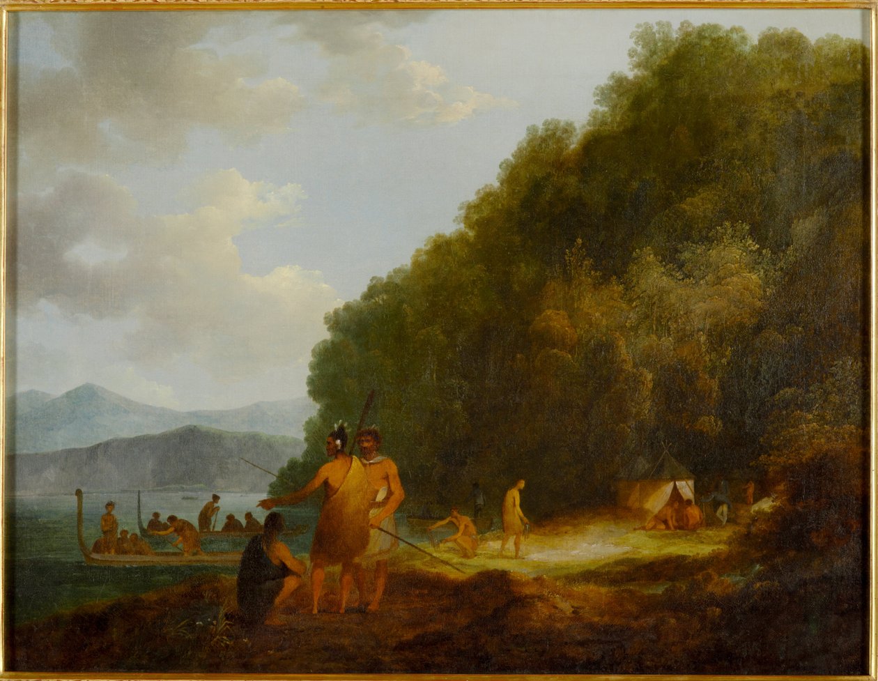 Ship Cove, Queen Charlotte Sound de John Webber