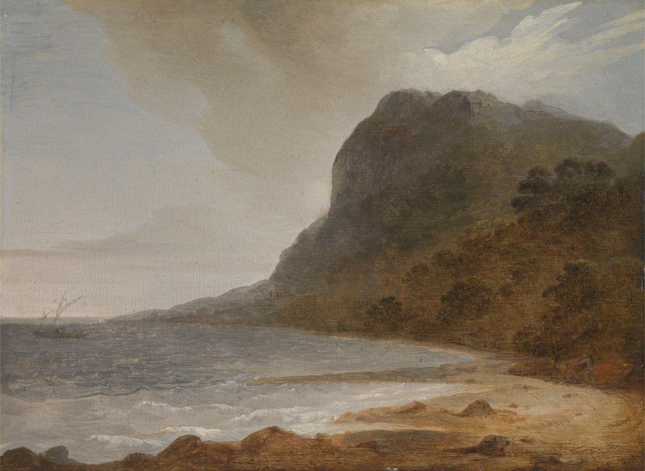 O porto de Pulo Condere de John Webber