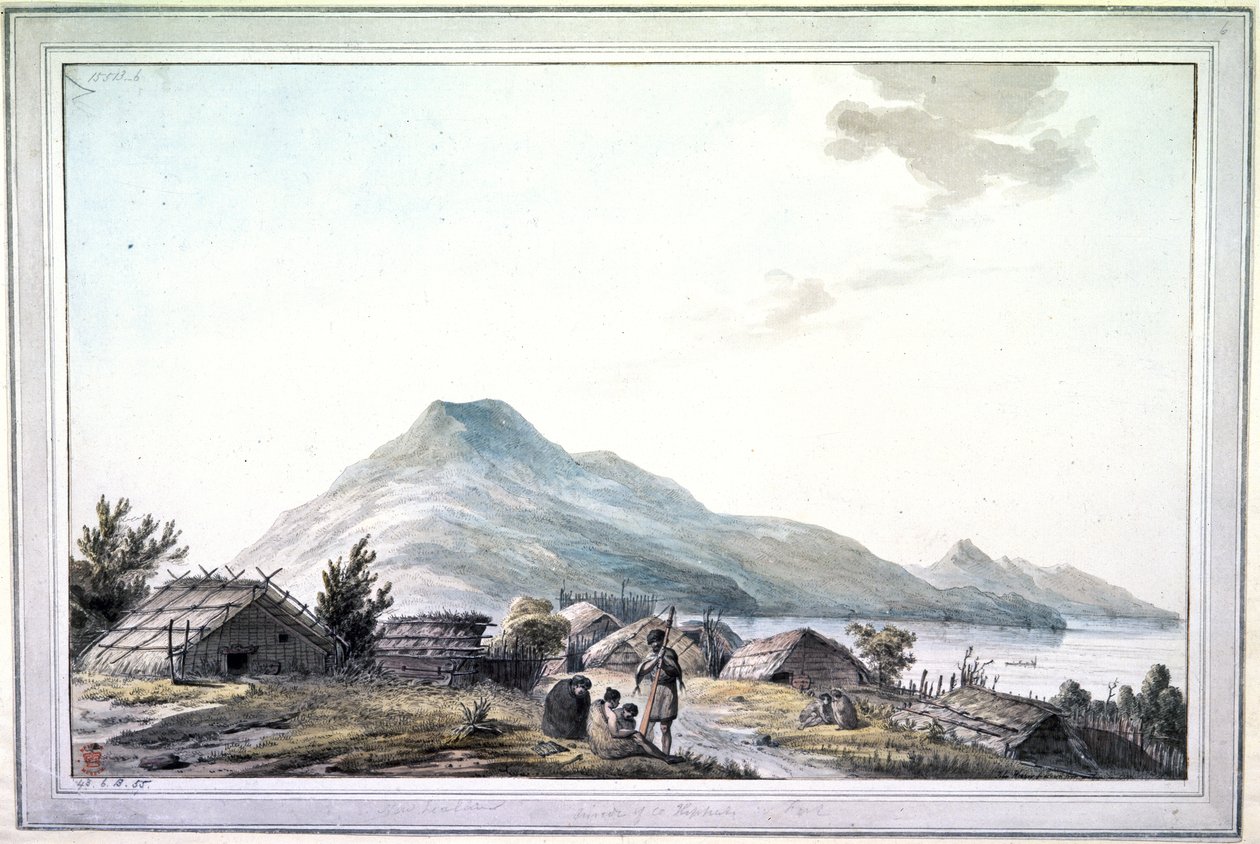 The Hippah, Nova Zelândia de John Webber
