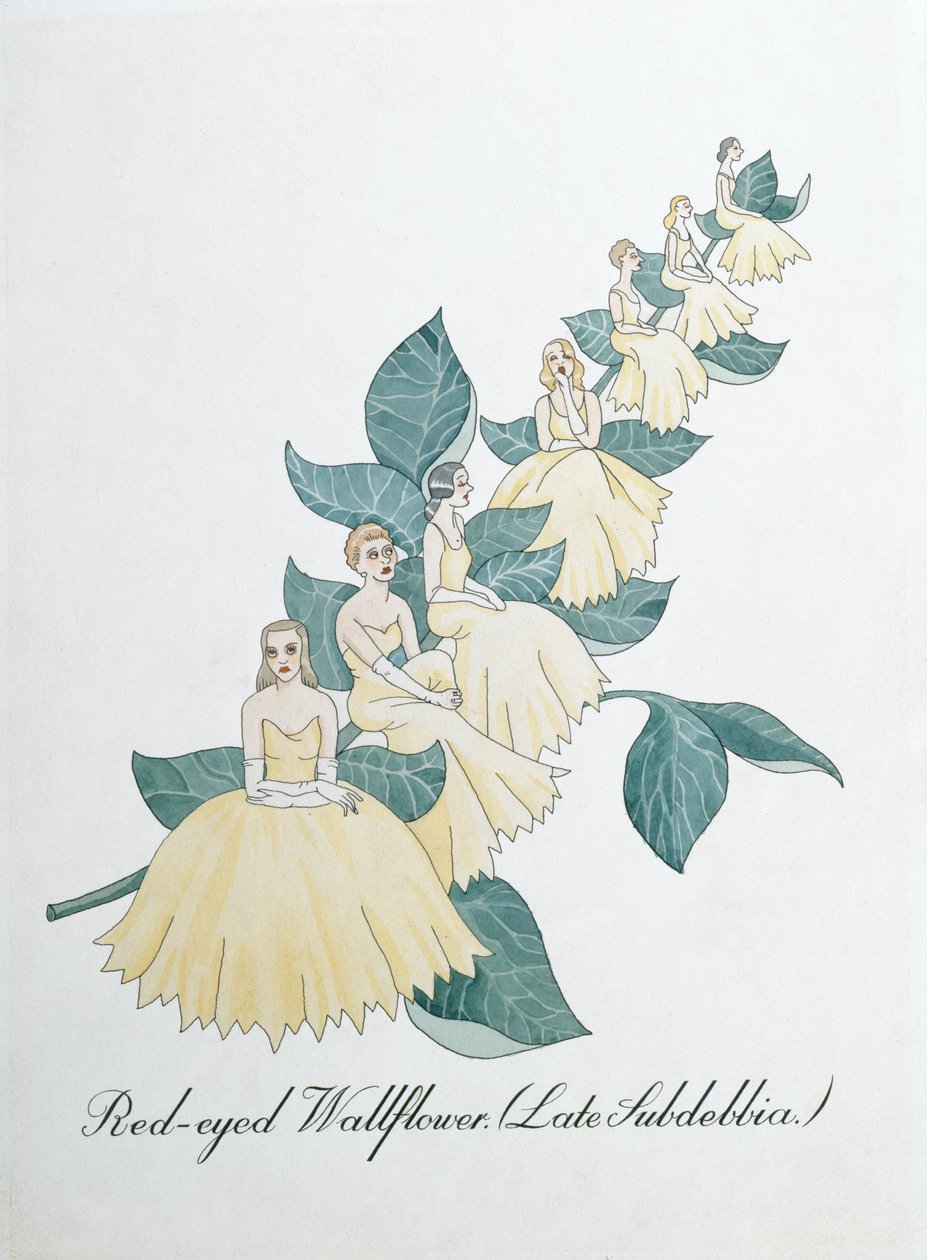 Invisível de olhos vermelhos (Late Subdebbia), ilustração de 