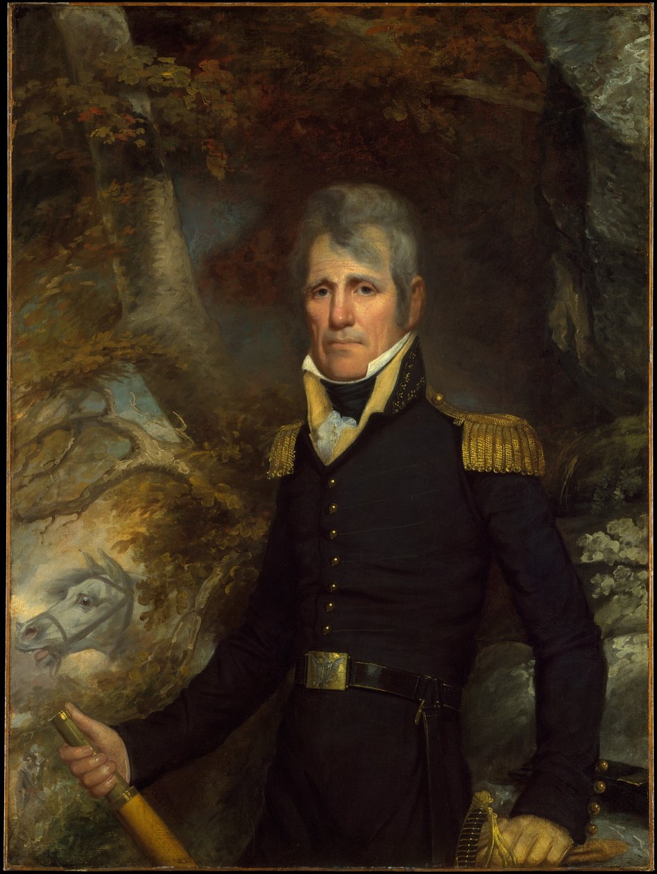 General Andrew Jackson, c.1819 de John Wesley Jarvis