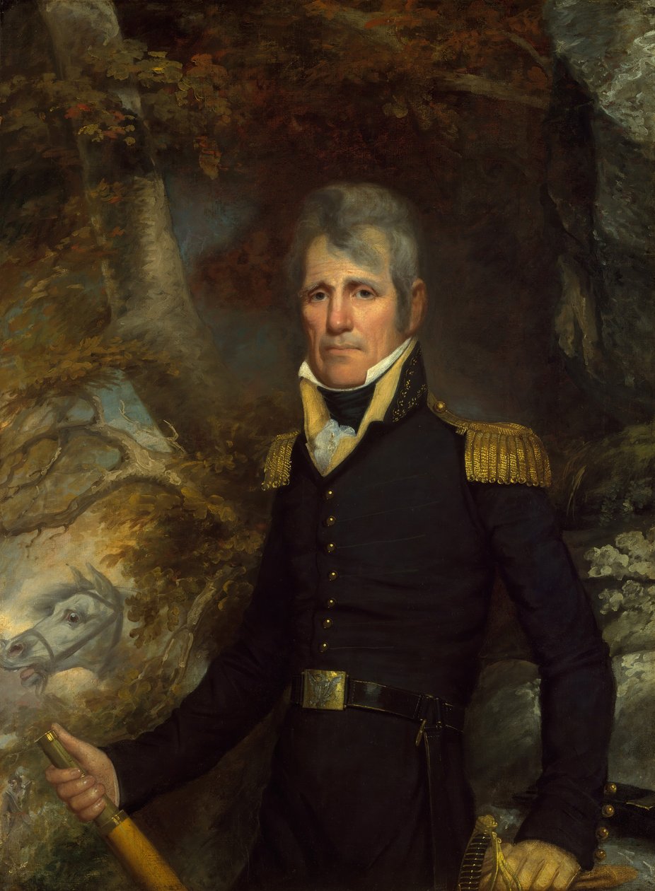 General Andrew Jackson, ca. 1819. de John Wesley Jarvis