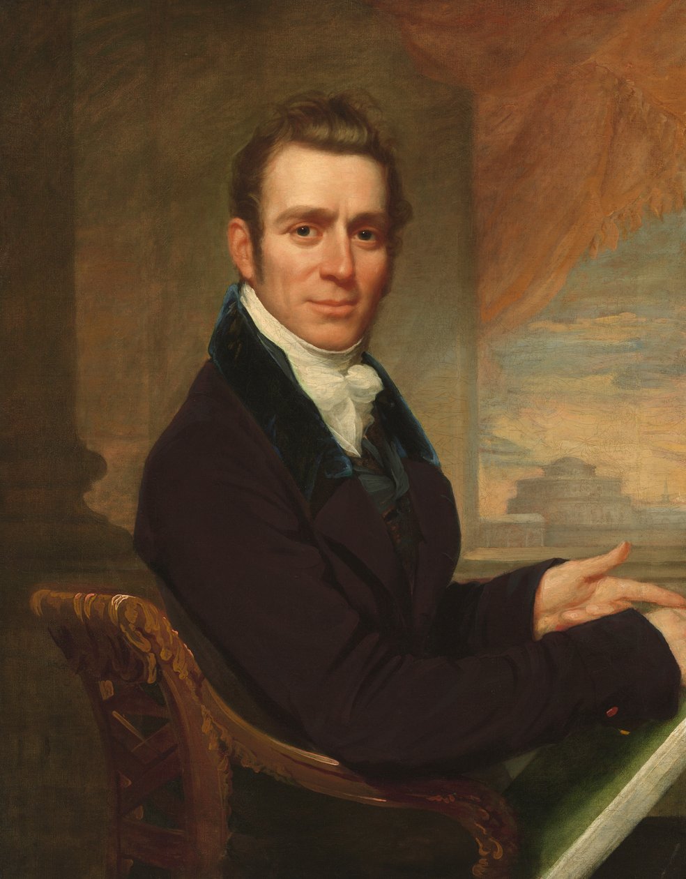 Joseph Delaplaine, Janeiro de 1819. de John Wesley Jarvis