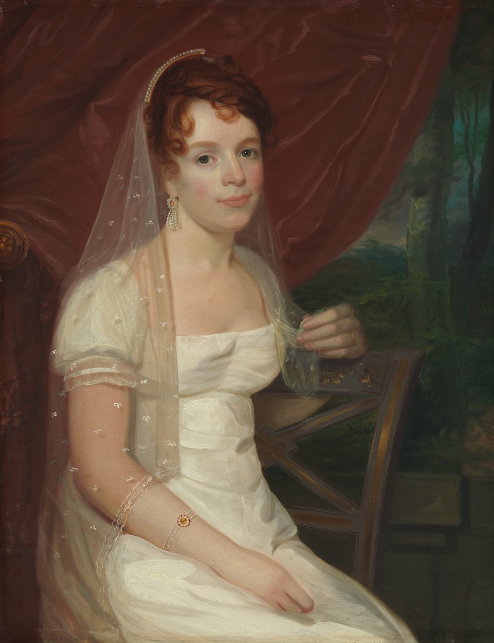 Sra. Robert Dickey Anne Brown, 1807-10. de John Wesley Jarvis