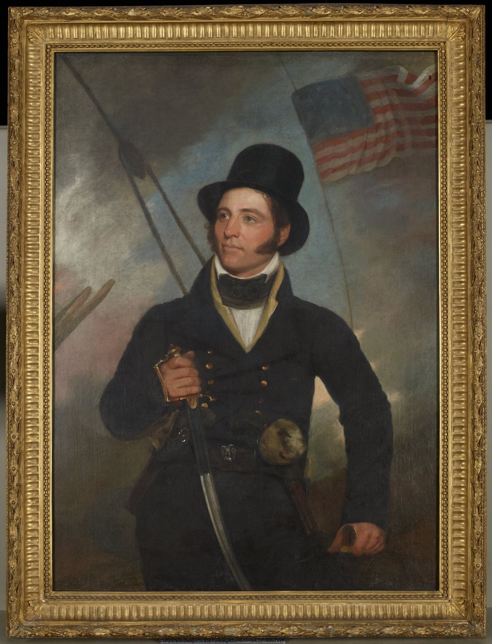 Retrato do Capitão Samuel Chester Reid de John Wesley Jarvis