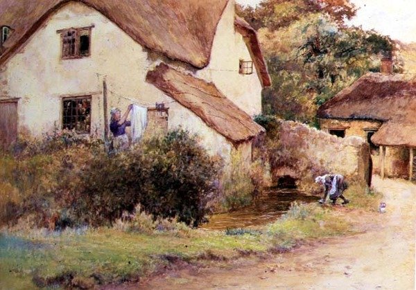 Casa de campo em Branscombe, Devon de John White