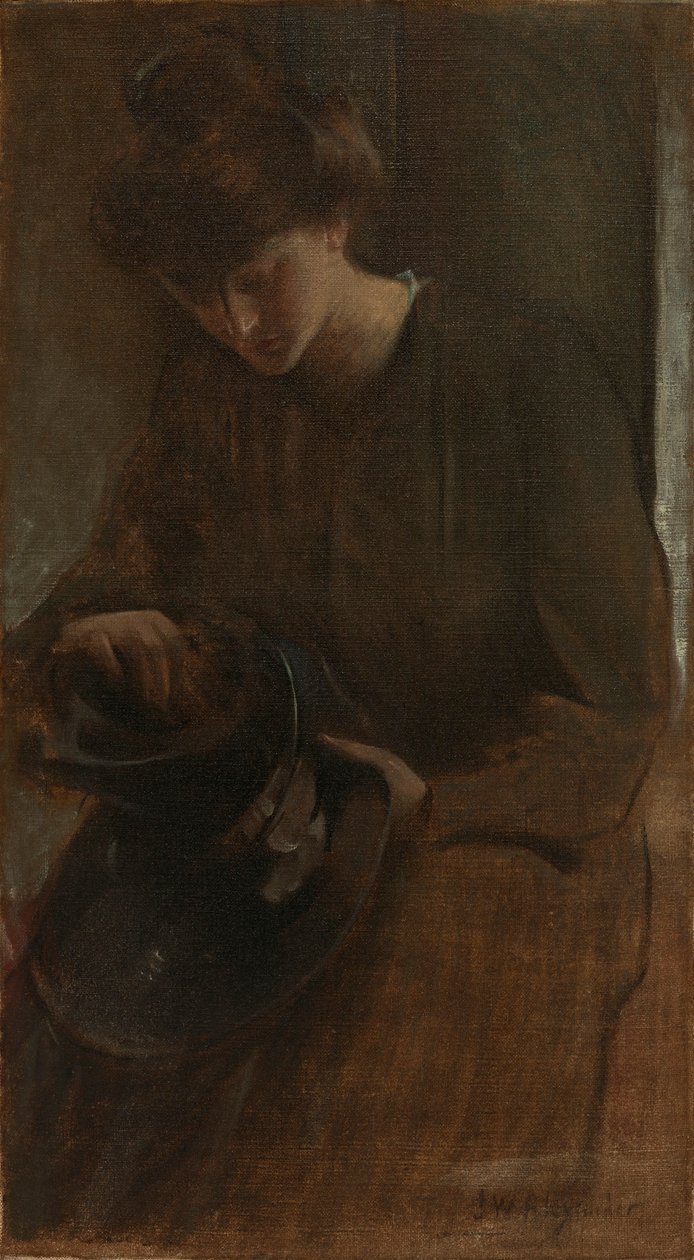 Um trabalhador de John White Alexander