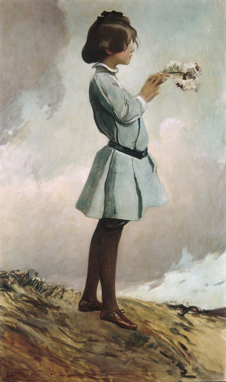 Geraldine Russell, 1902 ou 1903. de John White Alexander