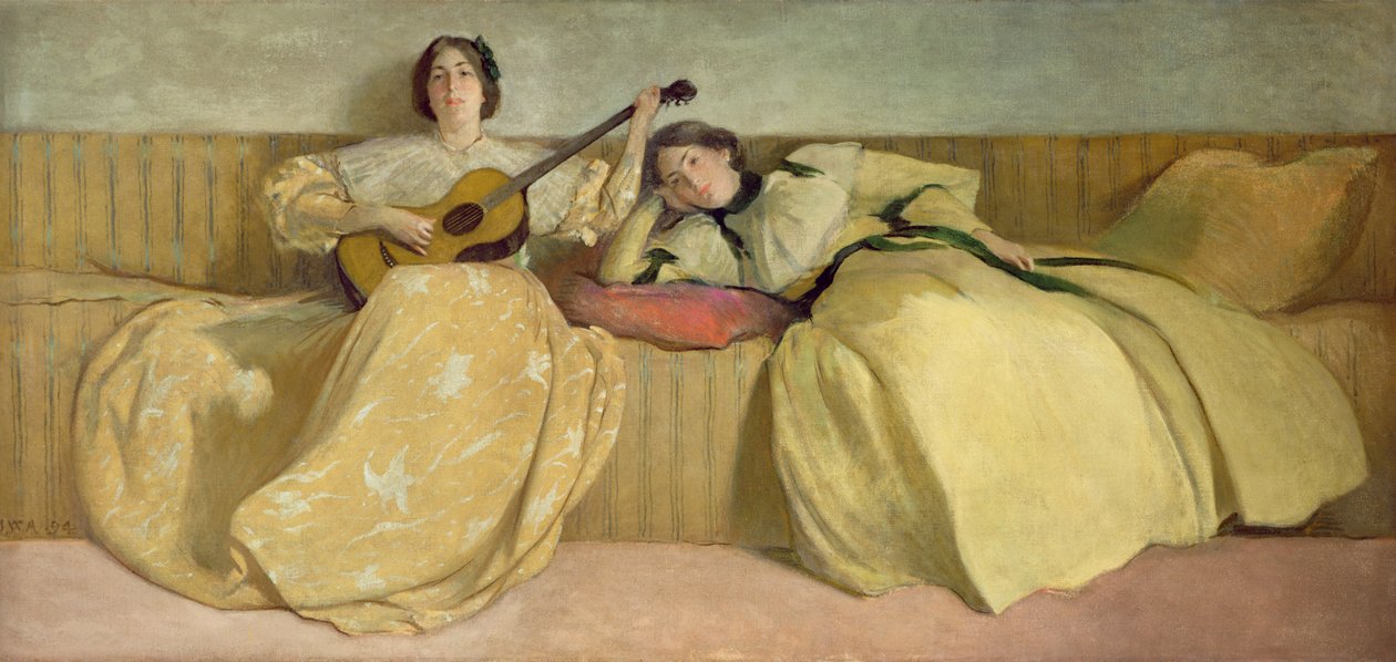 Painel para Sala de Música, 1894 de John White Alexander