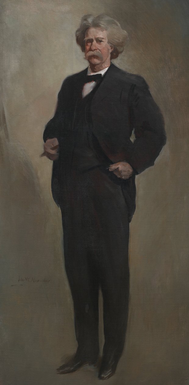 Samuel L. Clemens Mark Twain, 1912 ou 1913. de John White Alexander