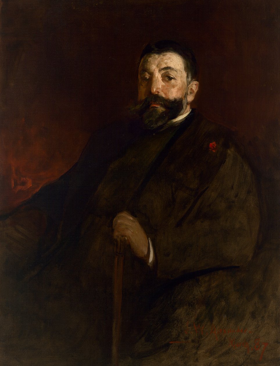 Thomas Nast, 1887. de John White Alexander
