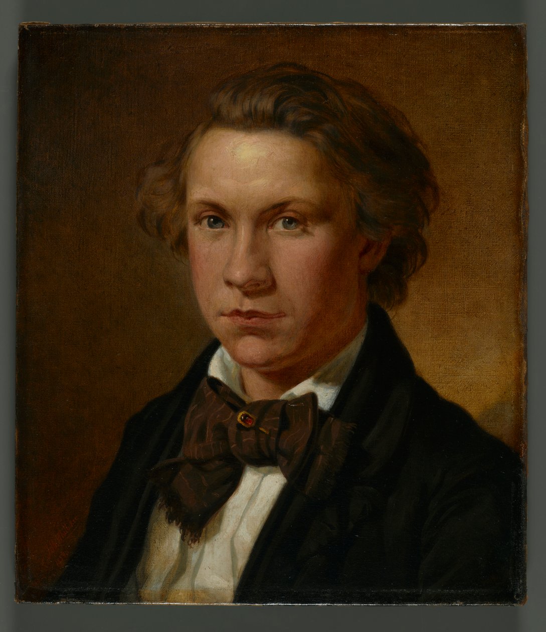 Retrato de um homem, 1859 de John Whittaker