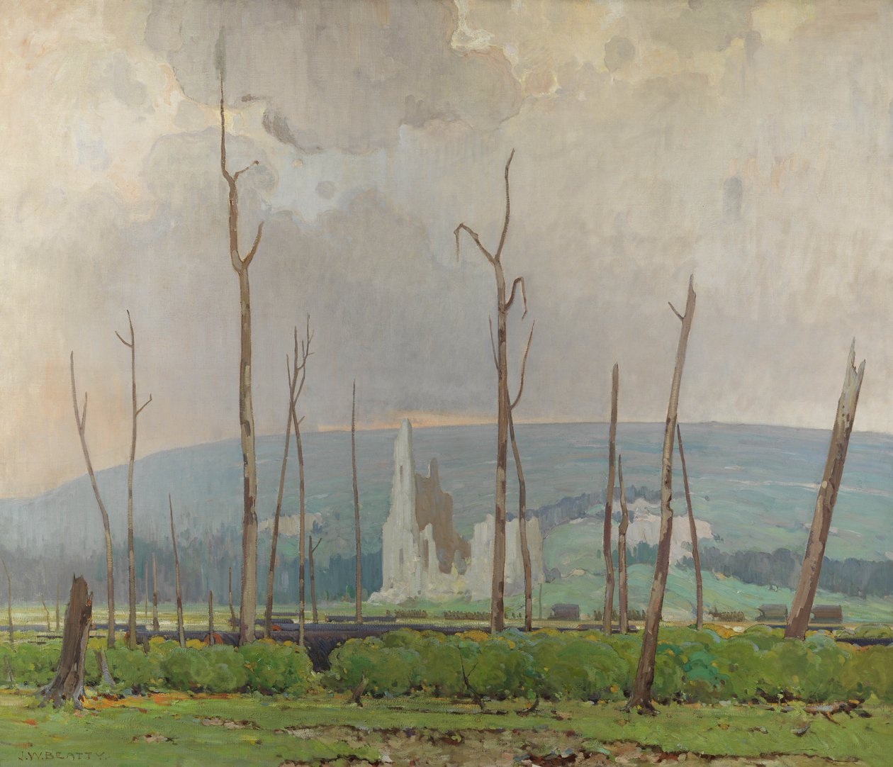 Ablain St-Nazaire, 1914-19 de John William Beatty