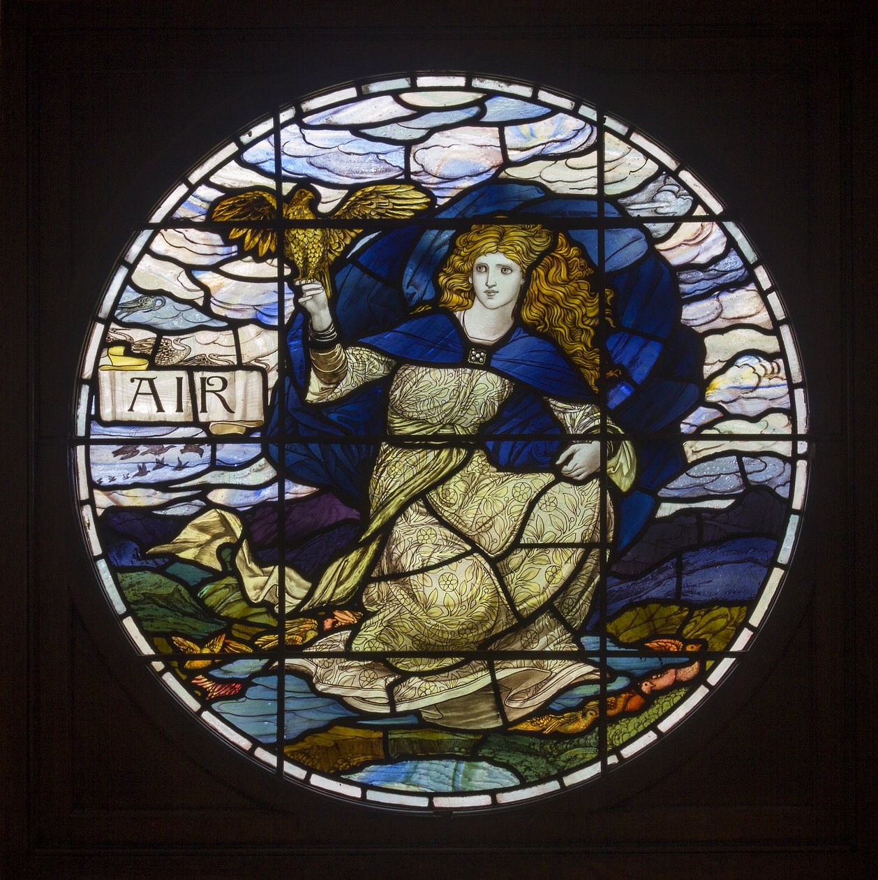 Granja de Biddulph, James Powell & filhos, John William Brown (1842-1928), ar, 1903, Art Nouveau de John William Brown