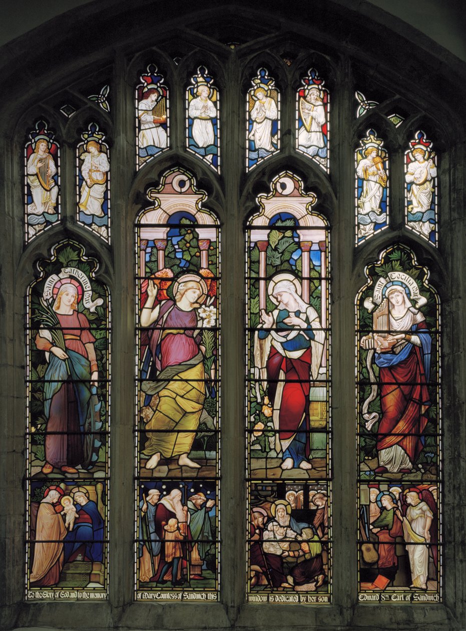 Lady Chapel Window, c.1885 (vitral) de John William Brown