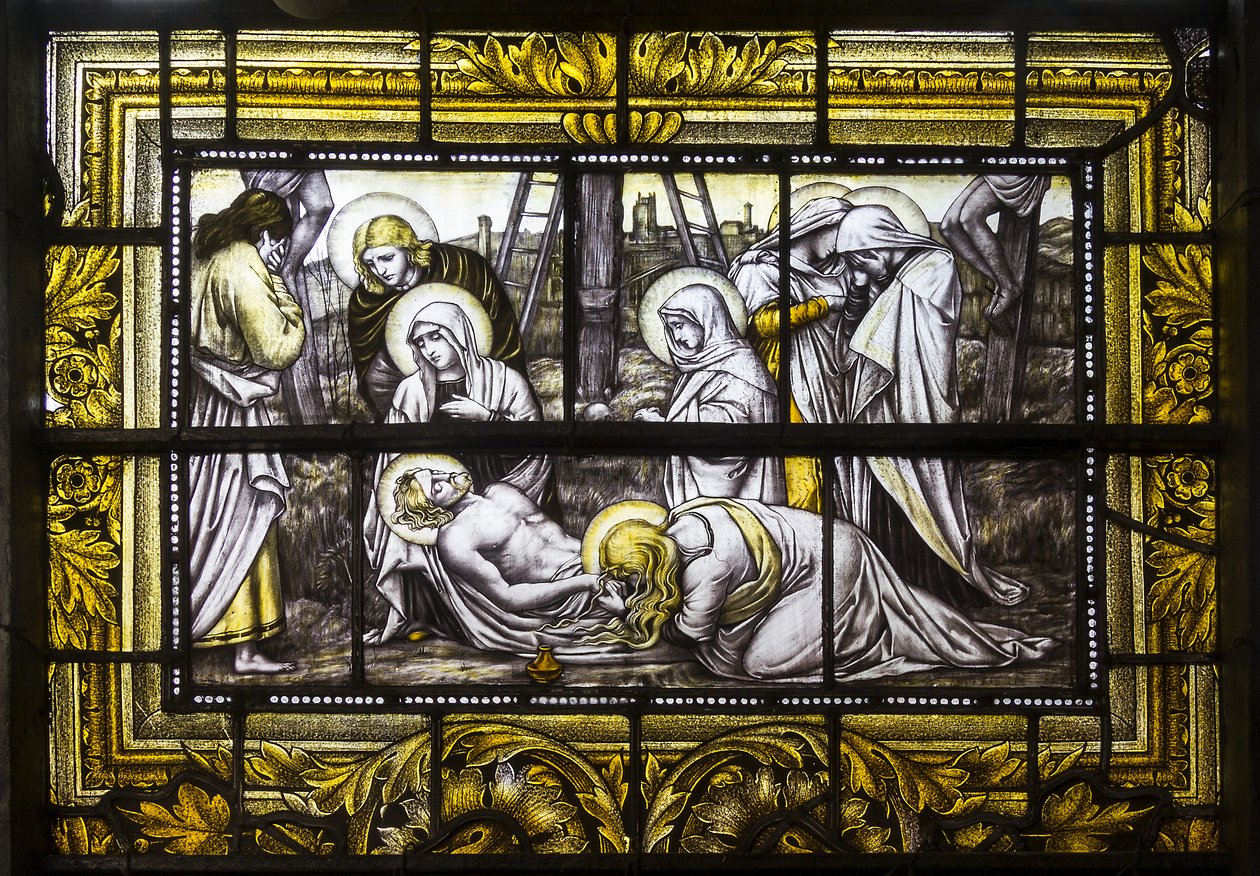 Oxford, faculdade da trindade, James Powell & filhos, John William Brown (1842-1928), o depósito, 1885 de John William Brown
