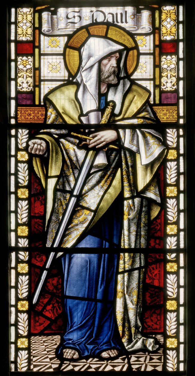 St. Paul, c.1891 (vitral) de John William Brown