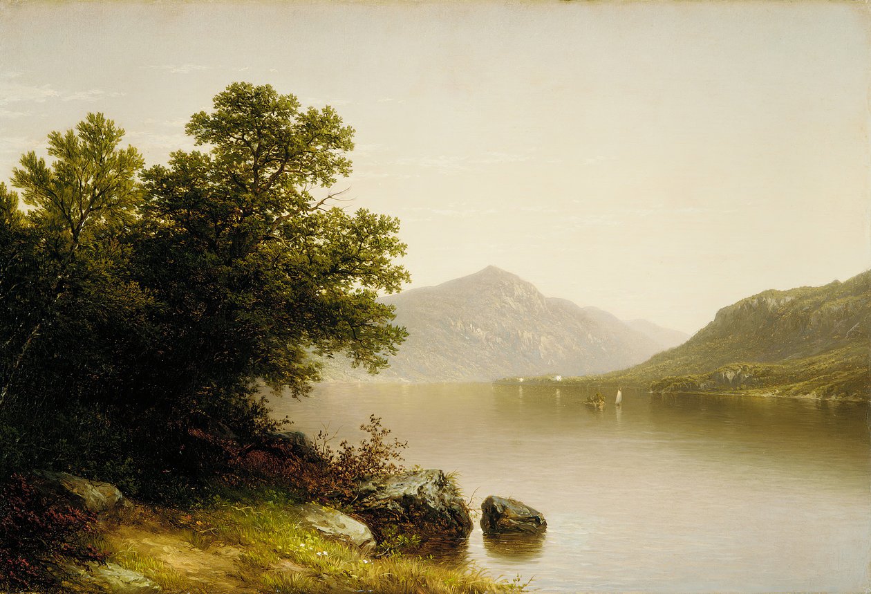 Lago George, 1857. de John William Casilear