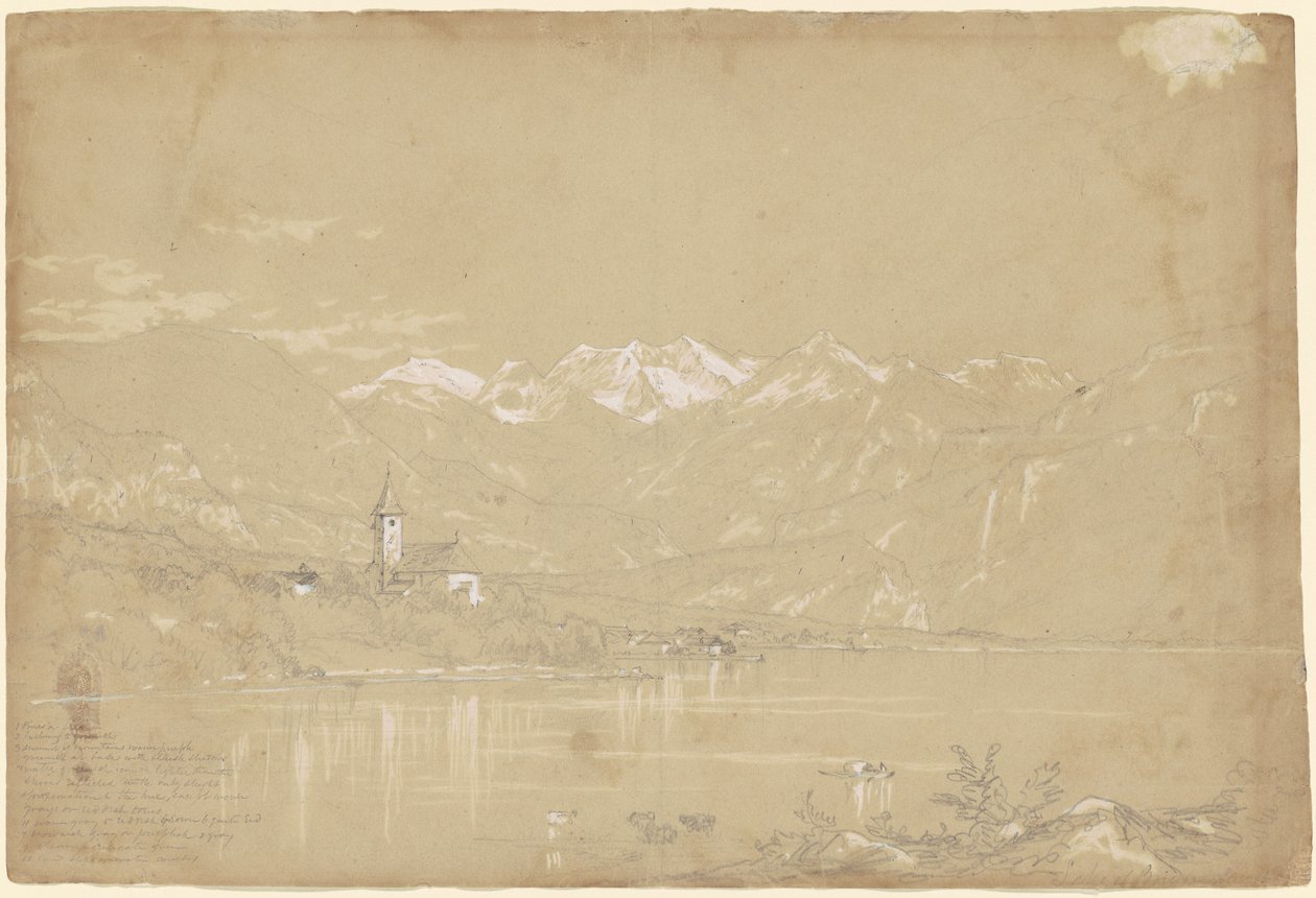 Lago de Brienz de John William Casilear