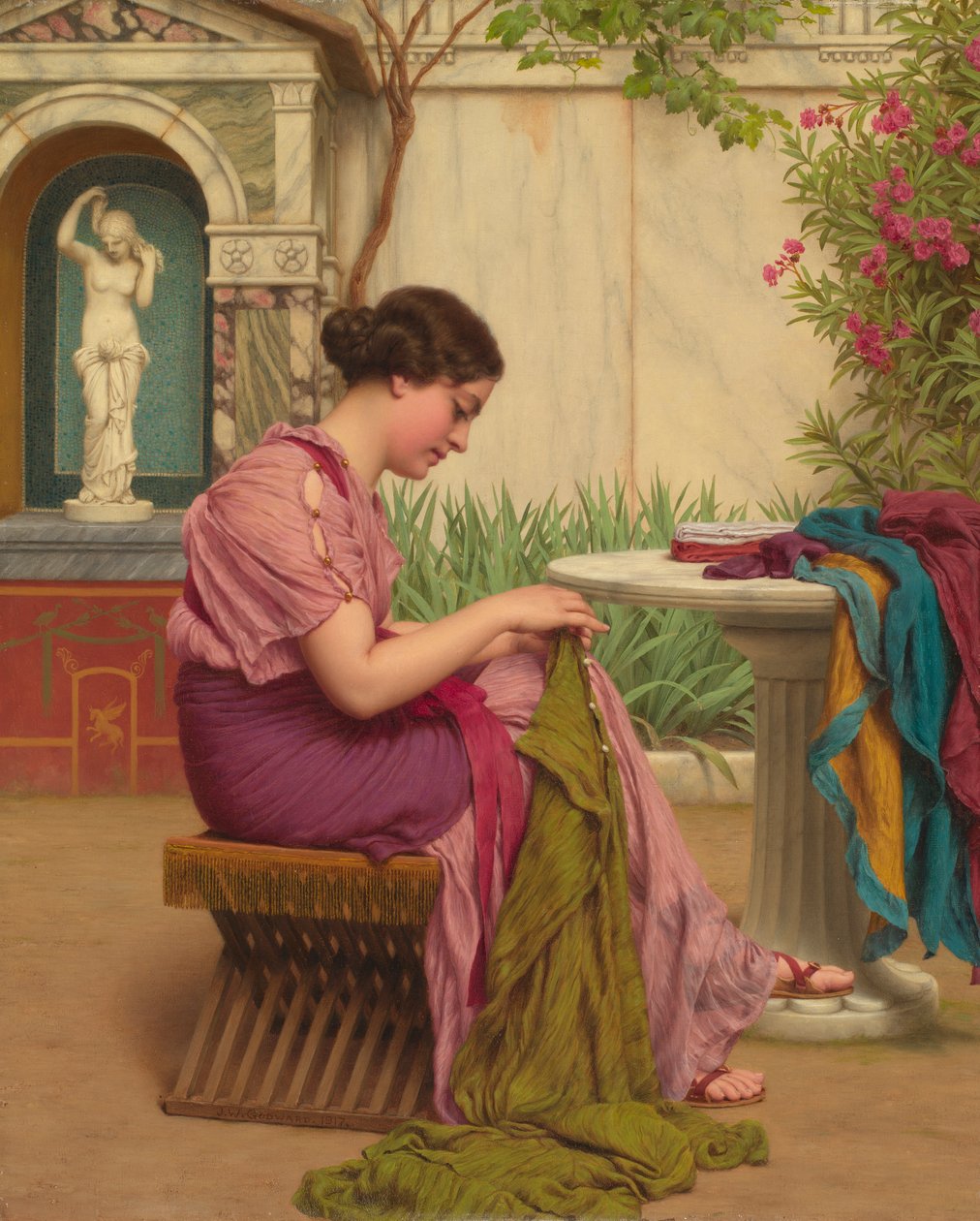 Um ponto é grátis ou um ponto no tempo, 1917 de John William Godward