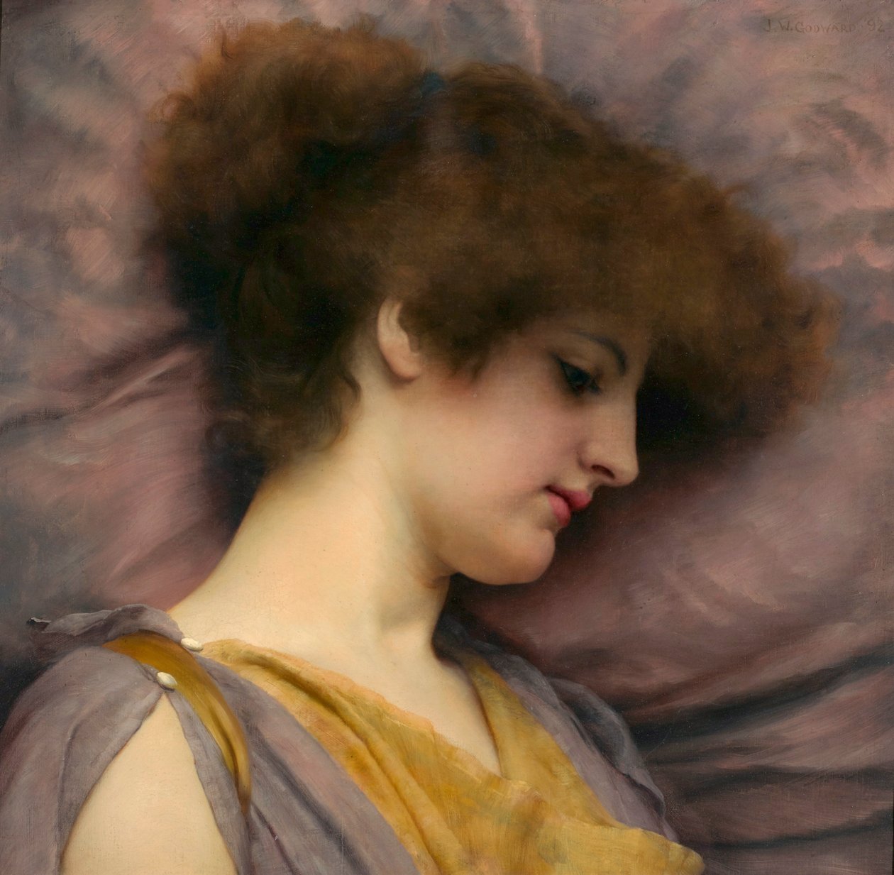 Far away thoughts, de John William Godward de John William Godward