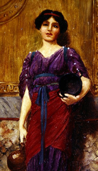 Figura Feminina de John William Godward