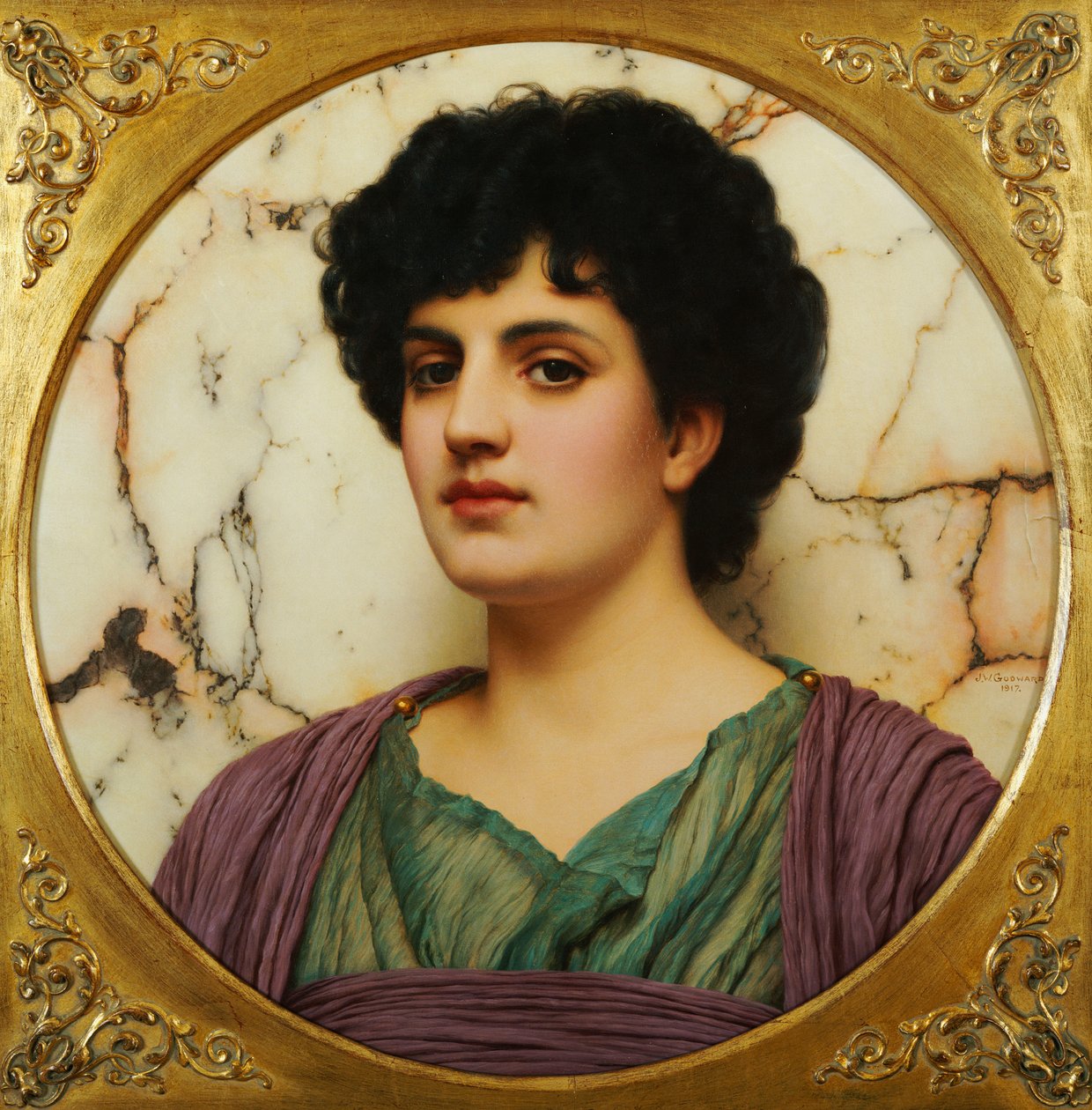 Lucilia, 1917 de John William Godward