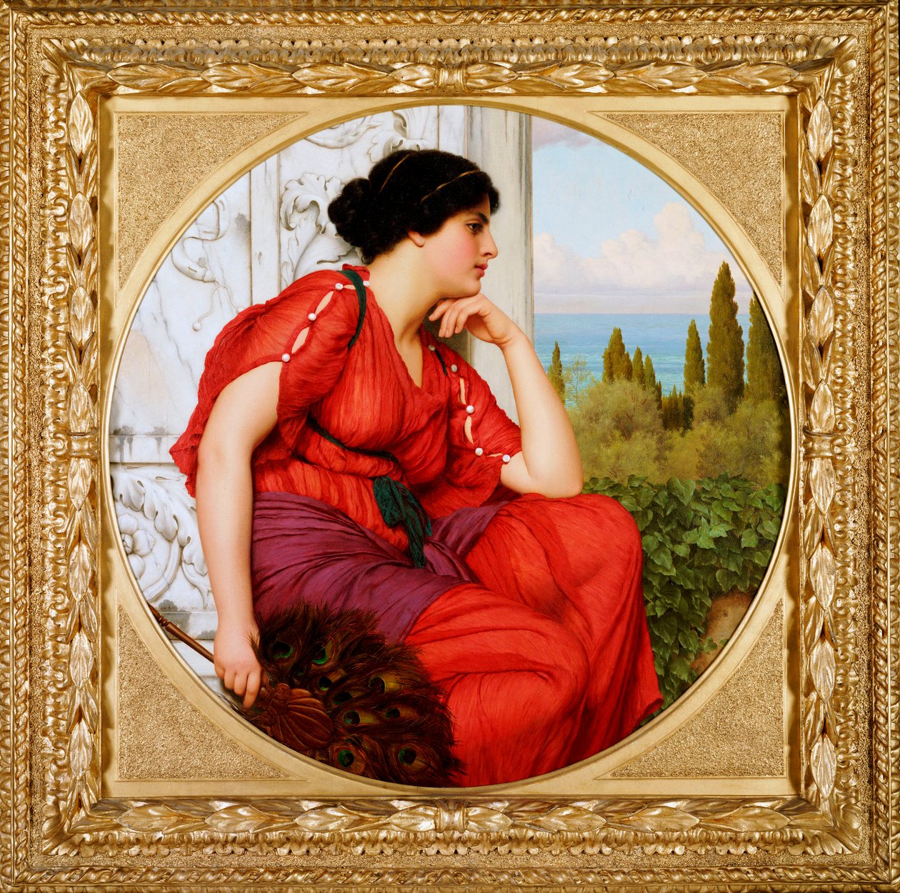 Reverie, 1910 de John William Godward
