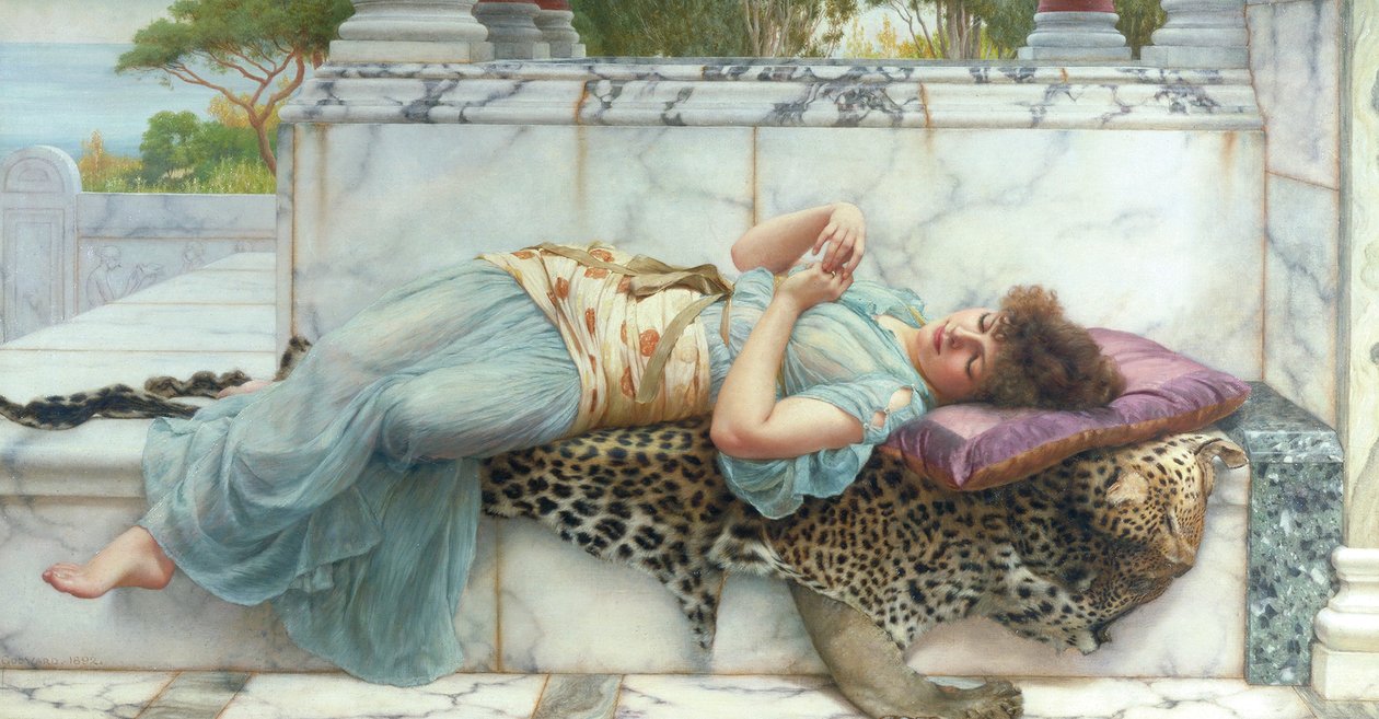 "The Betrothed", 1892 de John William Godward