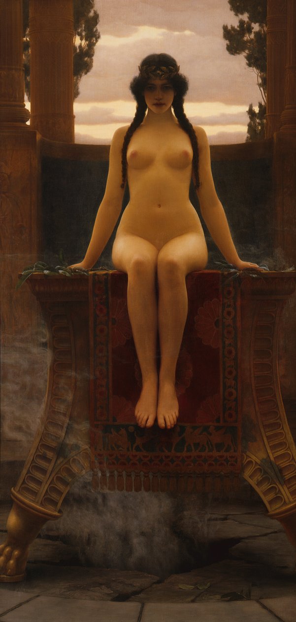 O Oráculo Délfico de John William Godward