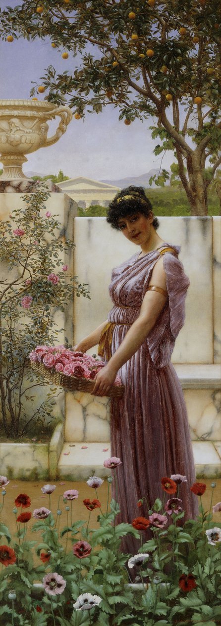 As flores de Vênus, 1890 de John William Godward