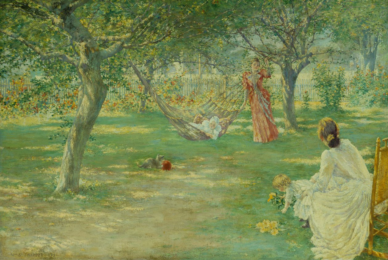 Meados de verão, East Hampton, Nova York de John William Harper