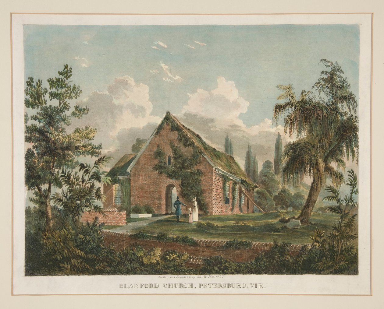 Igreja Blanford, Petersburgo, Vir. de John William Hill