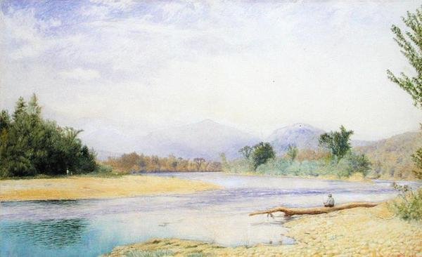 A Pesca nas Montanhas Brancas de John William Hill