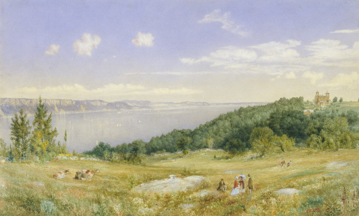 The Palisades, ca. 1870 de John William Hill