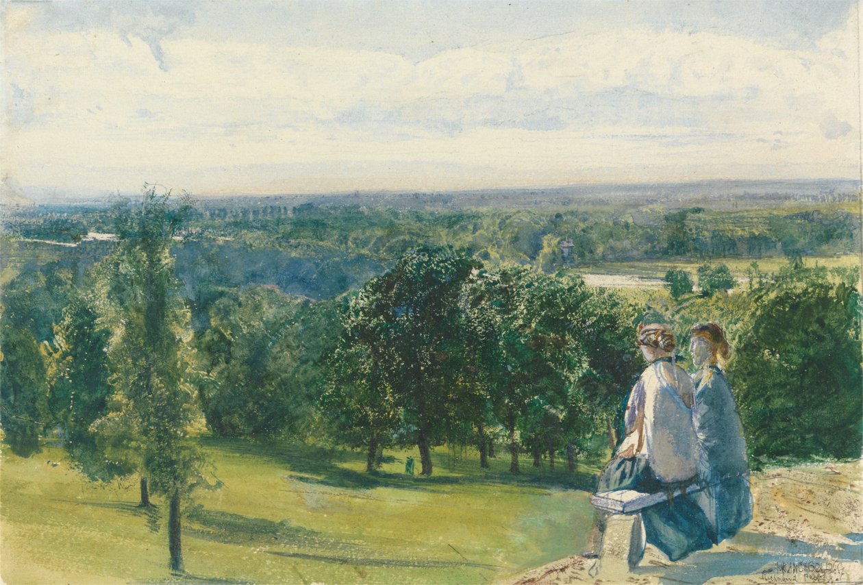 Em Richmond Park de John William Inchbold