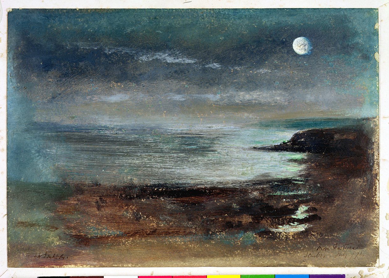 Scarborough (óleo sobre tela) de John William Inchbold