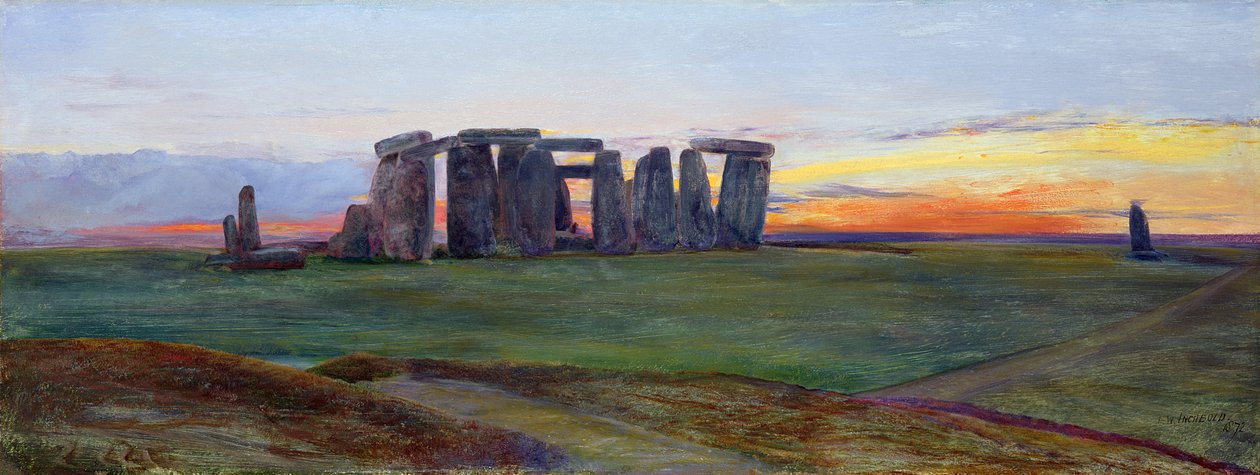 Stonehenge de John William Inchbold