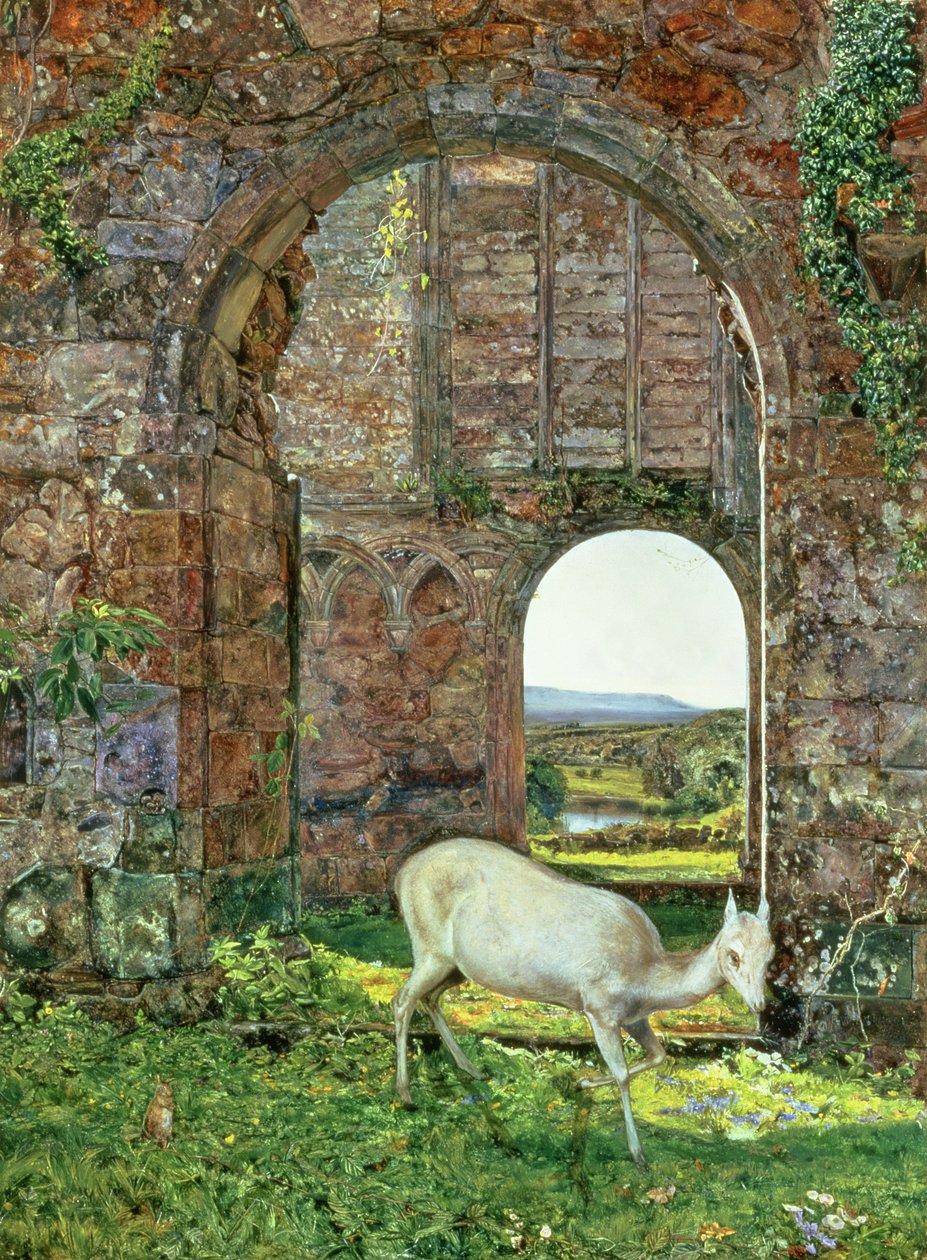 The White Doe of Rylstone de John William Inchbold
