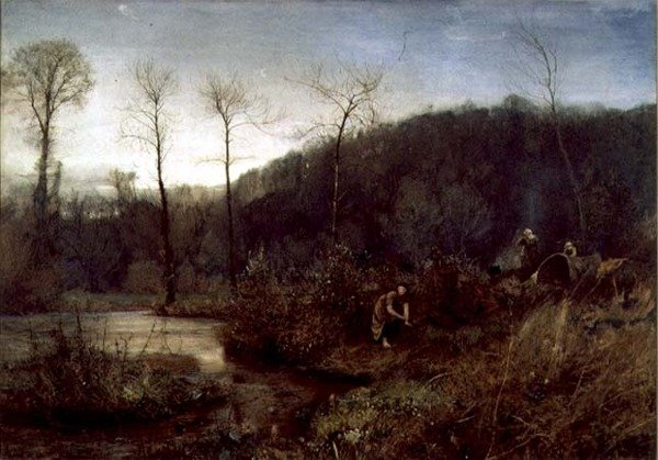 Um acampamento cigano de John William North