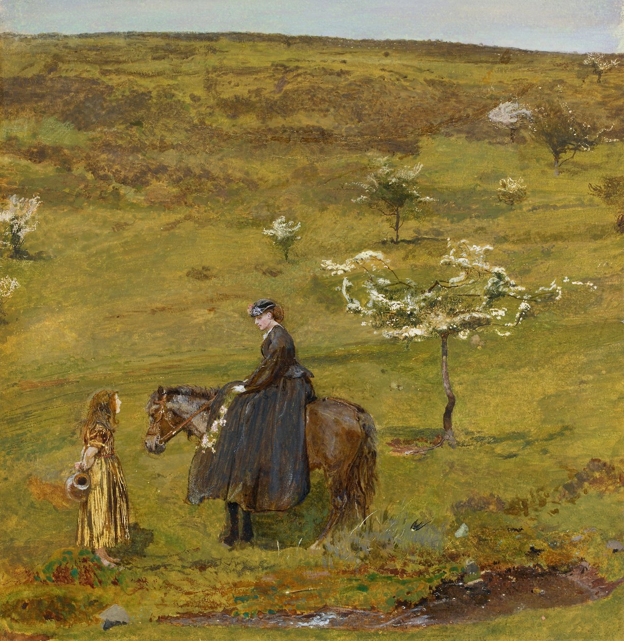 Maio na Colina, final do século XIX de John William North