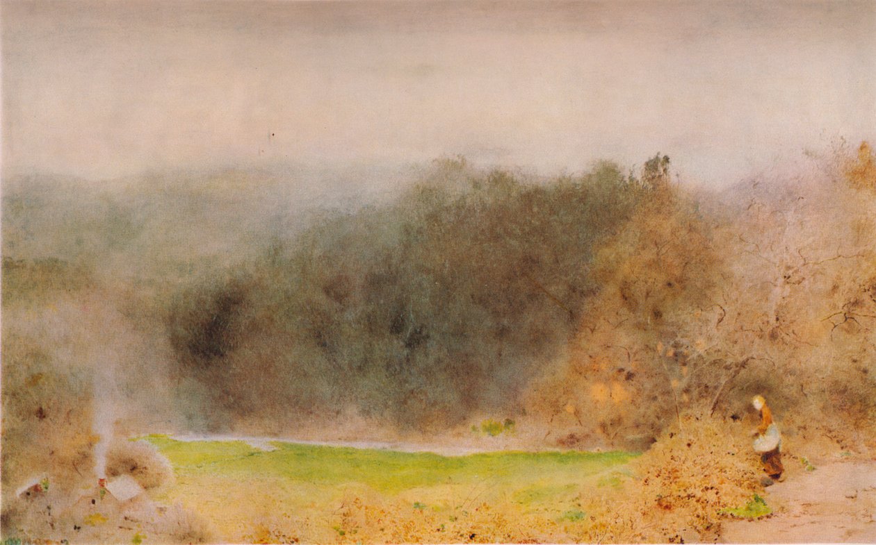 The Gamekeepers Cottage, Somerset, 1904 de John William North