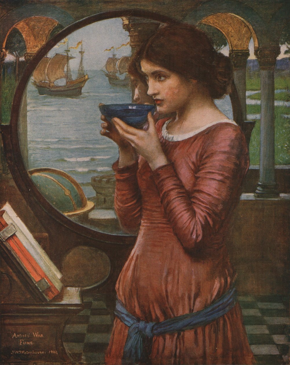 Destino, 1900, c1930. de John William Waterhouse