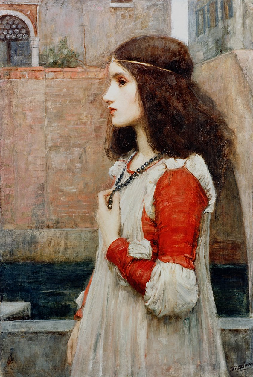 Julieta (óleo sobre tela) de John William Waterhouse