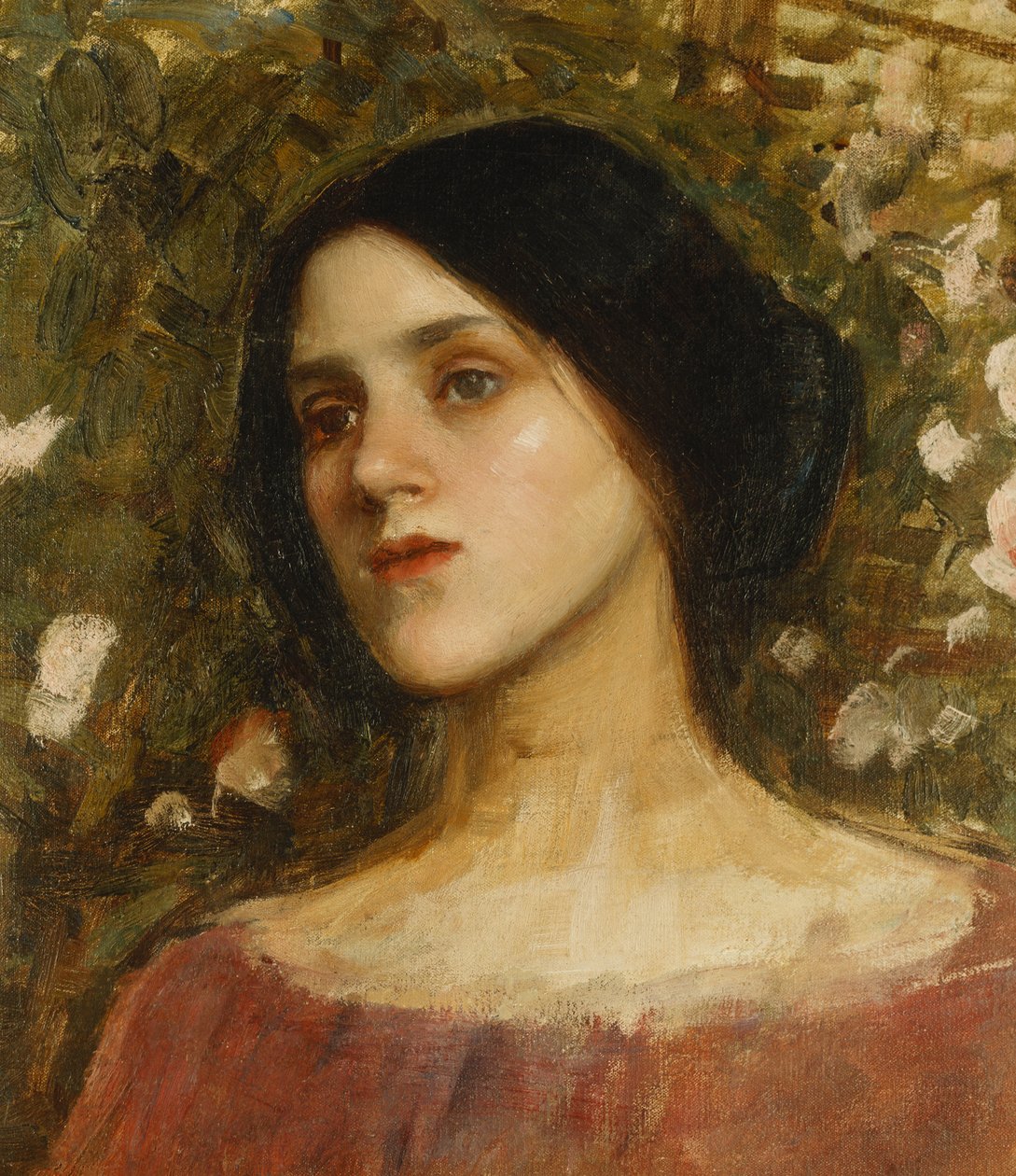 The Rose Bower, de John William Waterhouse