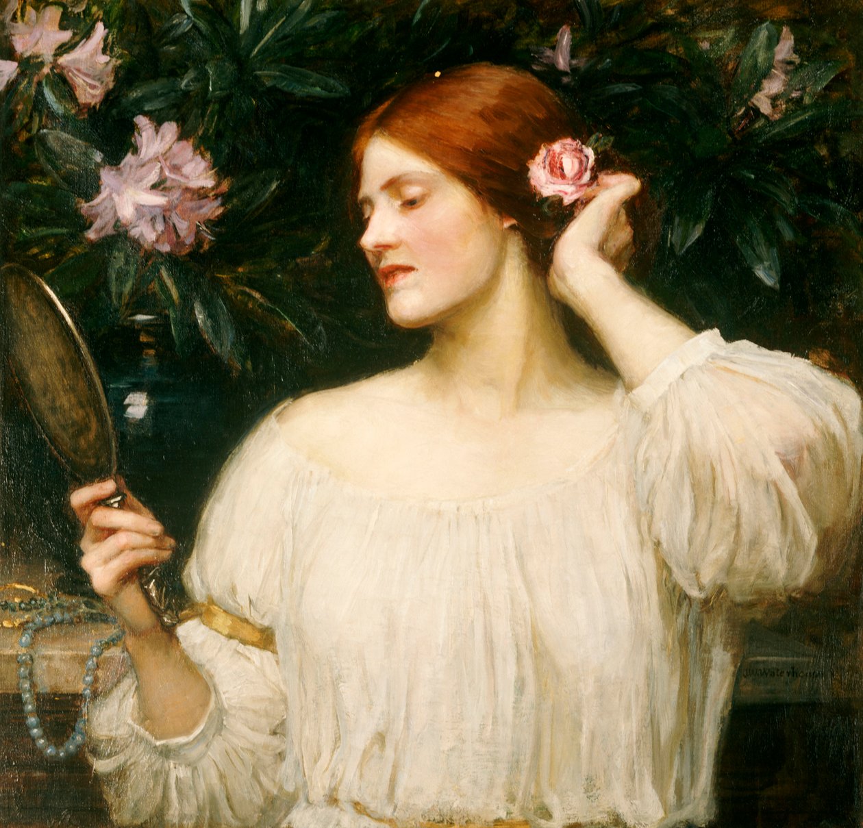 Vaidade, c.1908-10 de John William Waterhouse