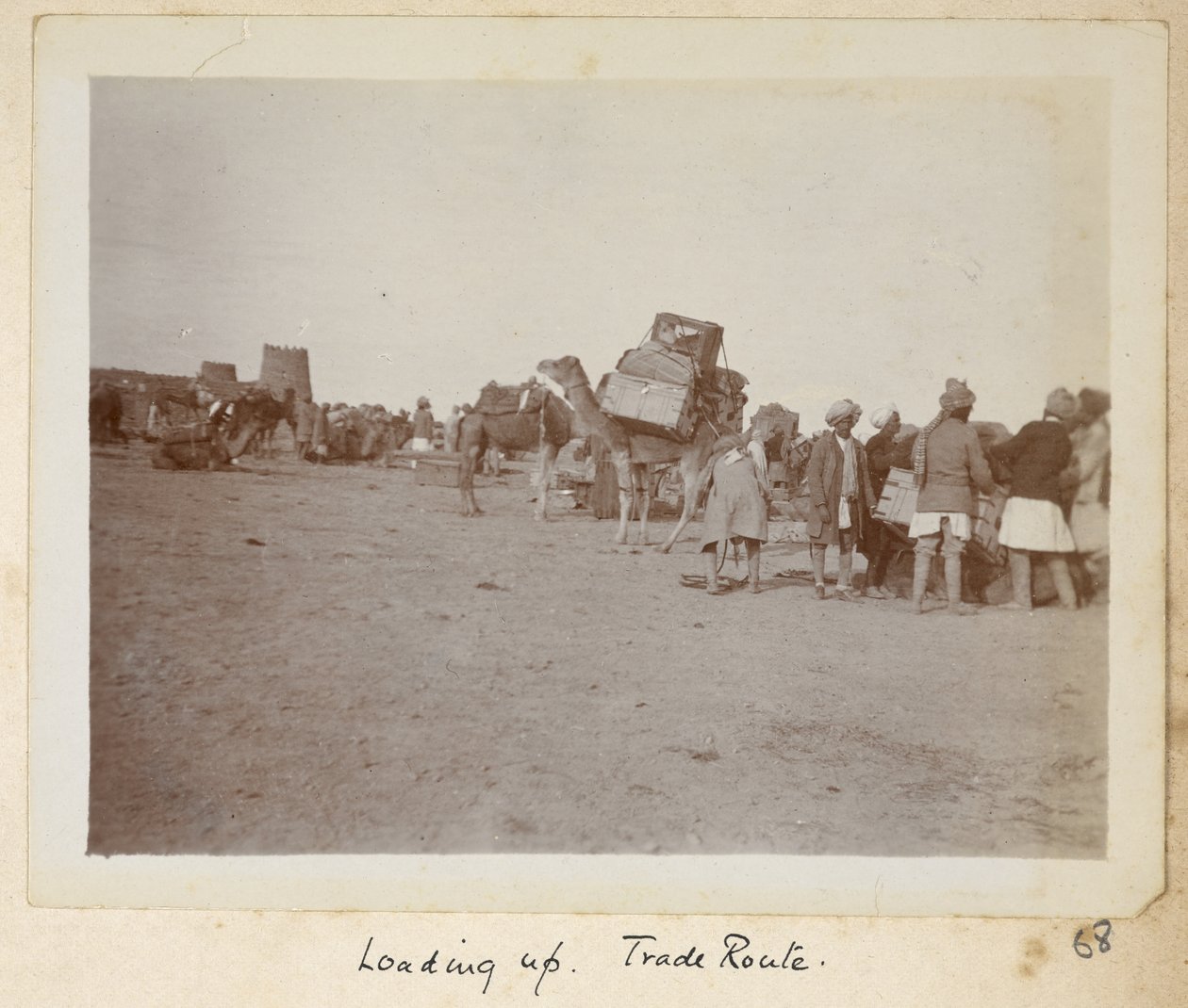 Província de Razavi Khorasan, Irã, c.1908 (foto em preto e branco) de John Williams Watson