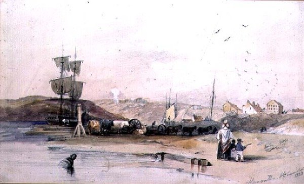 Alnmouth, Northumberland de John Wilson Carmichael