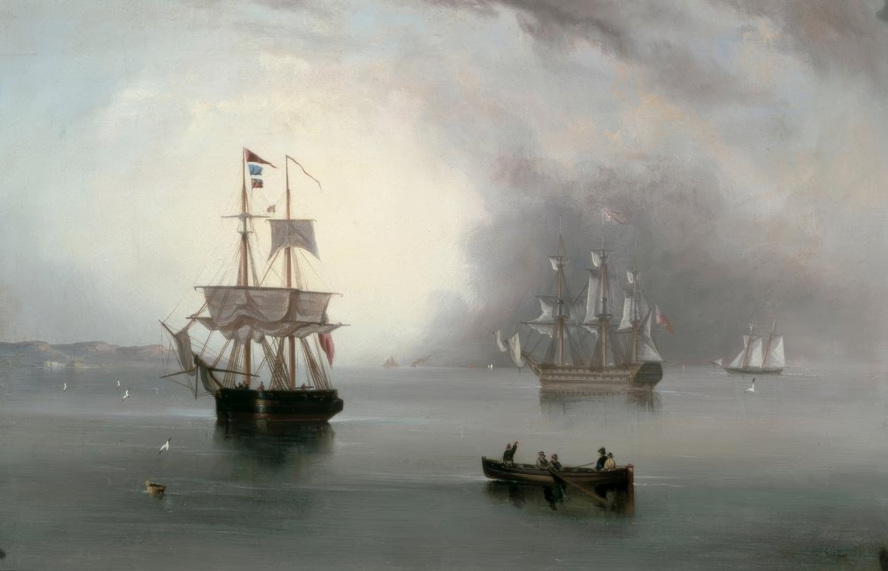 Becalmed de John Wilson Carmichael