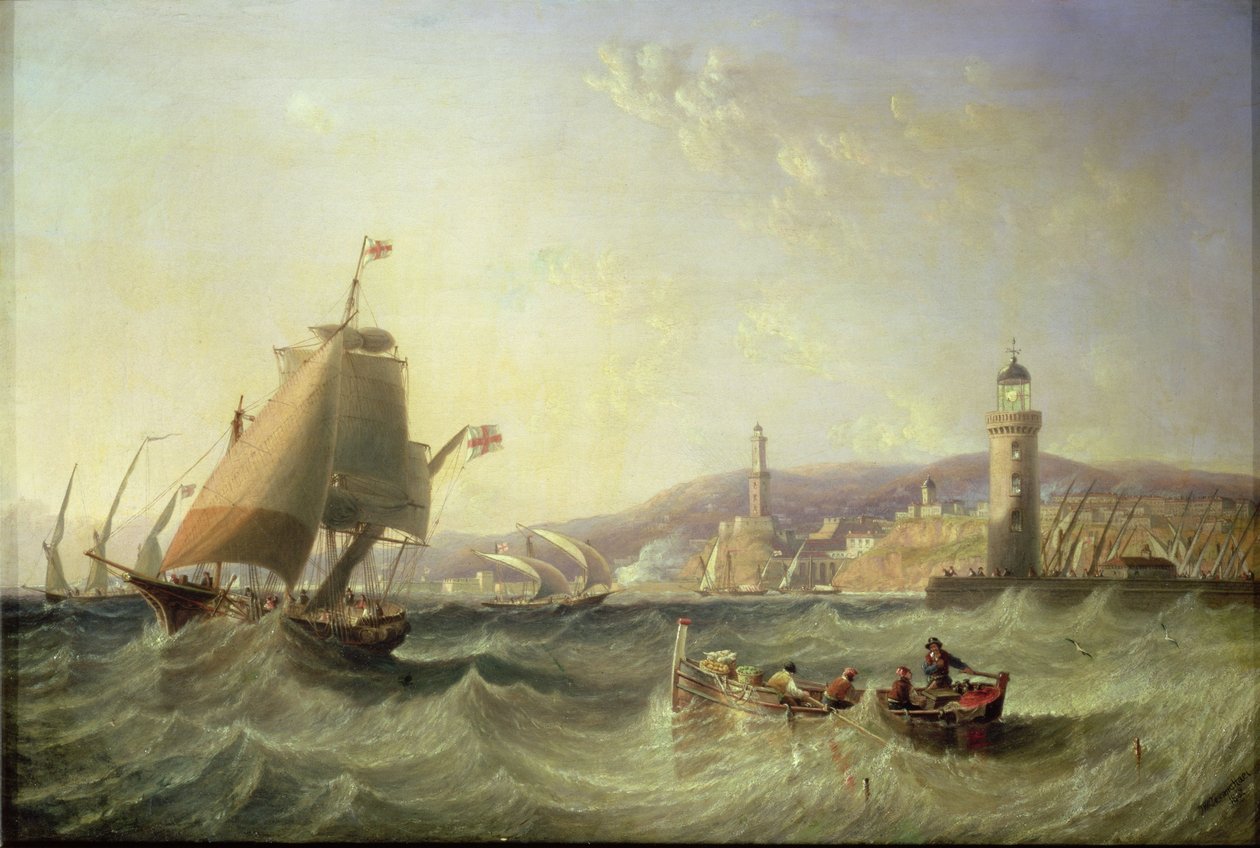 Gênova, 1862 de John Wilson Carmichael